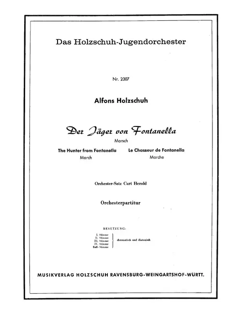 Der Jäger von Fontanella